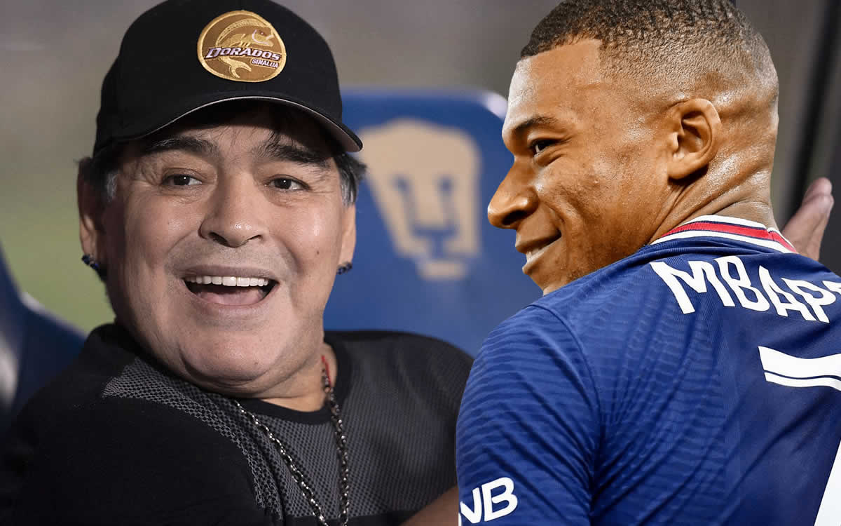 'Ficha a Mbappé'; el consejo de Maradona a Florentino antes de morir - Vimarsana News
