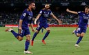 Dani Carvajal grita a todo pulmón su gol con los Merengues. FOTO: Reuters.
