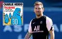 La seguridad en Francia aumentó previo al debut de Messi con el PSG (Twitter  @Charlie_Hebdo | Reuters)