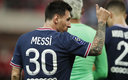 Lionel Messi debutó con PSG en cancha del Reims en la Ligue 1. (Reuters)