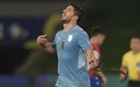Luis Suárez causó baja de la selección de Uruguay  por lesión (AFP)