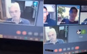 Un alumno se quejó de su profesor por presionarlo demasiado durante una clase en línea. (Foto: Twitter)