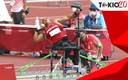 Gloria Zarza se colgó la presea de Plata en la Final de Bala F54 (Twitter @COPAME)
