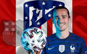 Antoine Griezmann jugó en Atlético del 2014 al 2019. (Footy Renders)