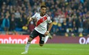 Pity Martínez volvió a recordar la Libertadores de 2018. Foto: AFP