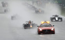 El GP de Bélgica se vio afectado por el mal clima | Reuters