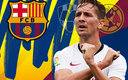Luuk de Jong llega al Barcelona procedente del Sevilla. (Footy Renders)