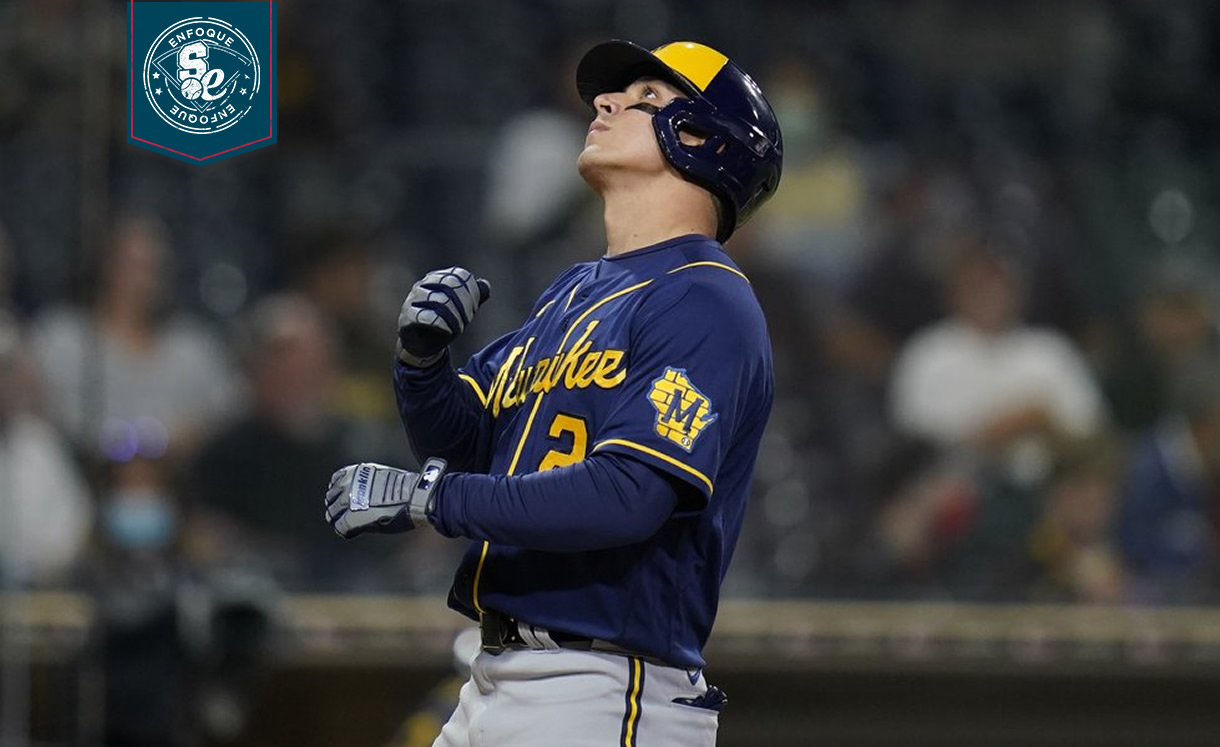 Luis Urías da el 'estirón' con los Brewers