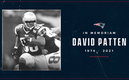 Patten fue clave en el primer título de los Patriots | Twitter @Patriots