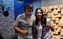Leandro Ríos y María Sánchez grabaron la canción. (Foto: Twitter)