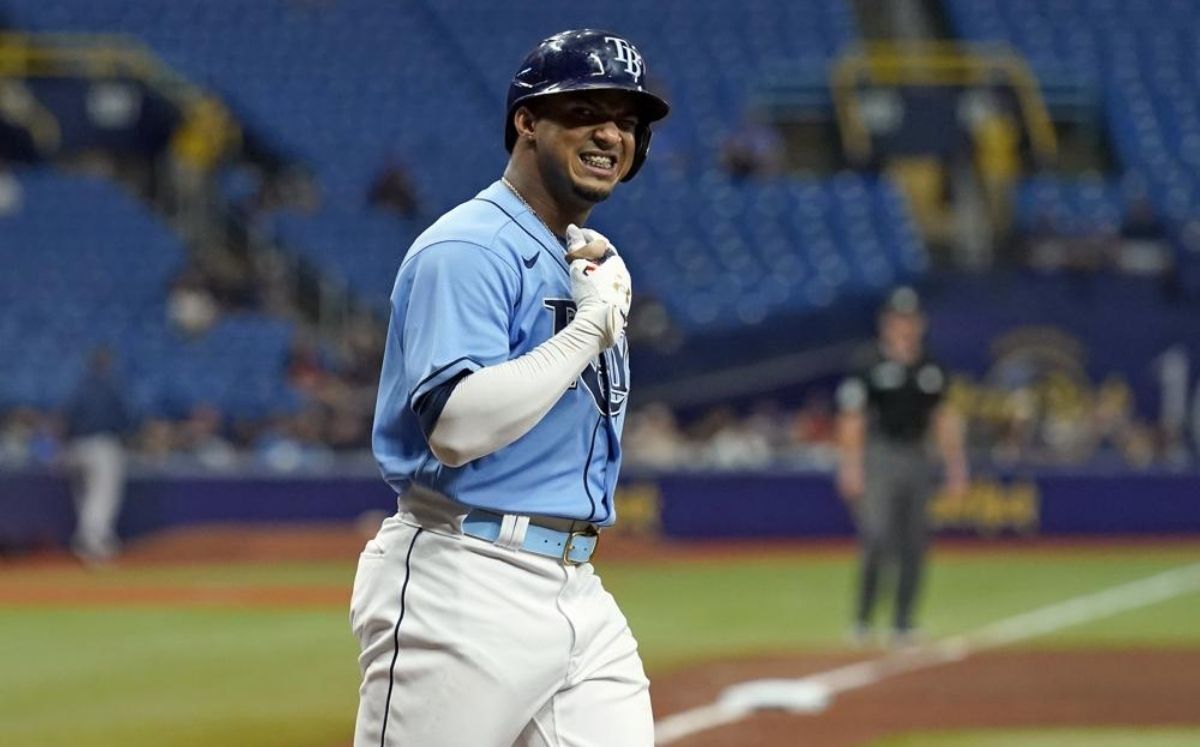 Wander Franco sigue ampliando el récord para un jugador de MLB menor de 21 años. (AP)