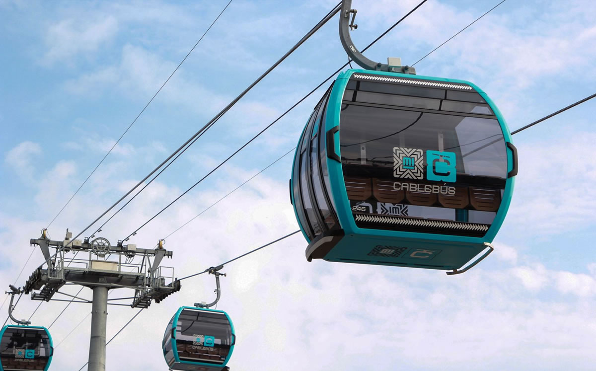 Momentos de tensión se vivieron en el Cablebús. (Foto: Twitter: @MICablebusCDMX)