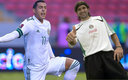 Funes Mori y Kikín Fonseca, jugadores de Selección Mexicana. (Mexsport)