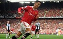 Cristiano Ronaldo hizo un doblete ante el Newcastle. FOTO: AFP.