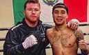 Valdez se ha estado entrenando con el Canelo Team.
