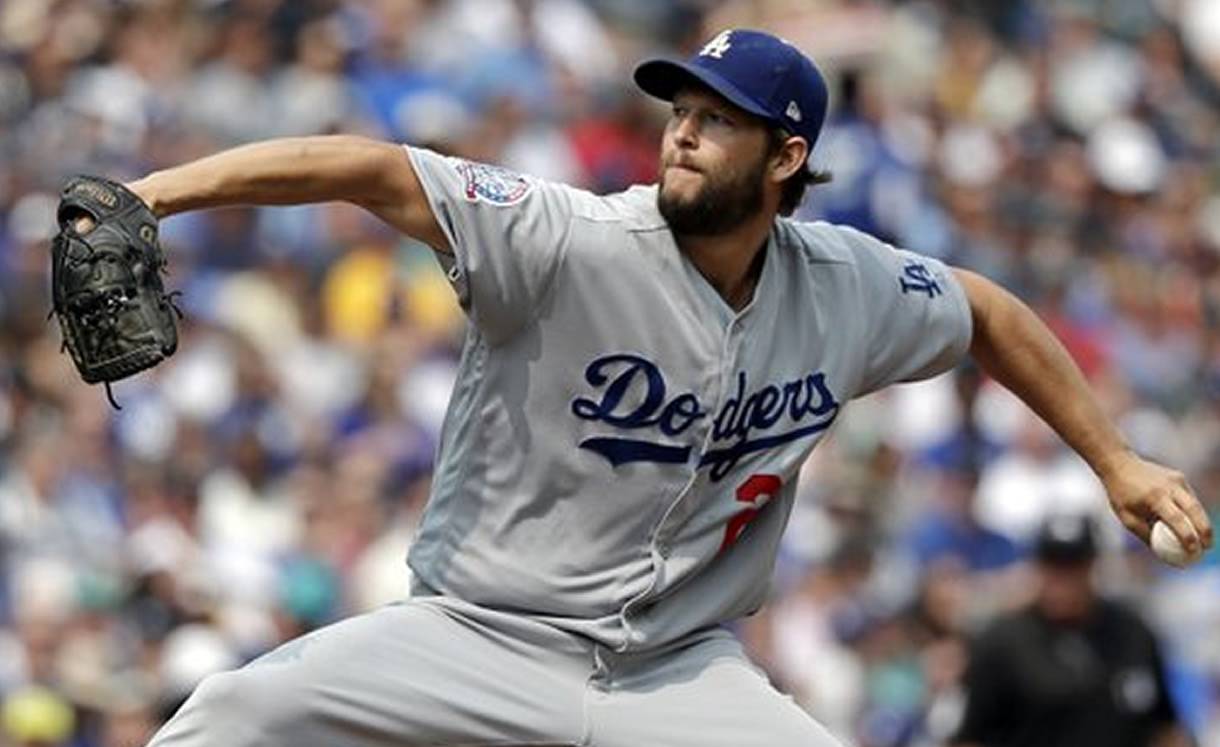 Kershaw listo para regresar esta noche frente a D-backs