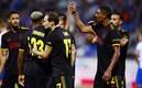 El Ajax ya estrenó en su liga su tercera equipación. FOTO: AFP.