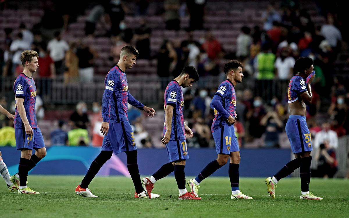 Barcelona fue goleado por Bayern Munich en casa. (Reuters)