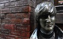John Lennon cumpliría este 9 de octubre 80 años. La imagen es la estatua del músico en Liverpool. Foto: AFP
