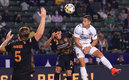 Chicharito mostró su habilidad en el cabeceo | Twitter @LAGalaxy