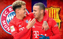 Jugadores que han jugado en Barcelona y Bayern Múnich. (Foto: EFE)