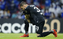 Sebastián Jurado recibió cuatro goles de Monterrey en la Semifinal. (Imago7)