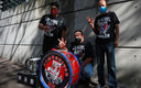 Aficionados del Atlante afuera del Estadio Azulgrana en la CDMX. (Imago7)
