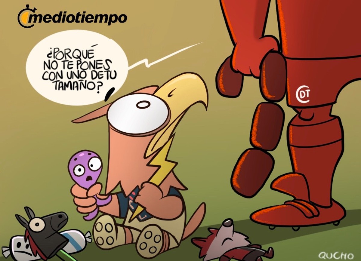 Toluca vs América, ponte con uno de tu tamaño