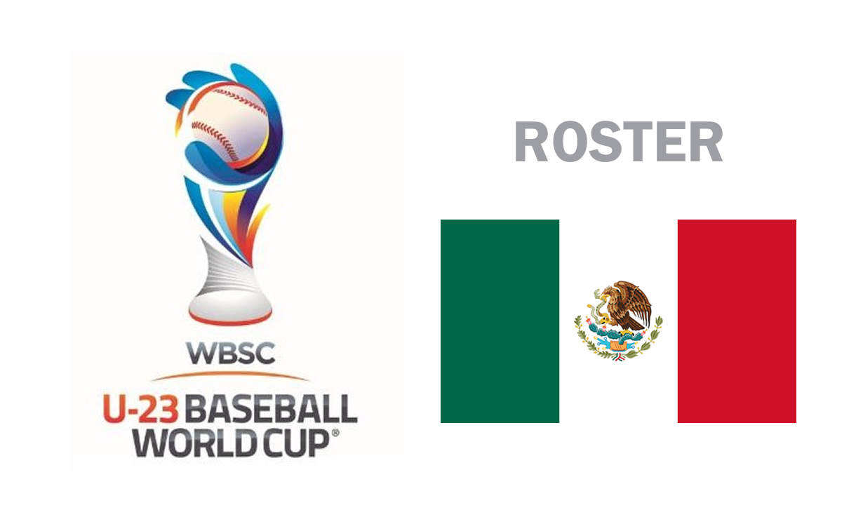 México anuncia su pre-roster para el Mundial de beisbol Sub-23 2021