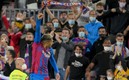 Ronald Araújo salvó al Barcelona