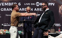 Canelo solo quiere noquear a Plant. (Foto: AFP)