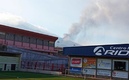 El estadio de futbol es el refugio de los vecinos afectados. (Foto: MARCA)