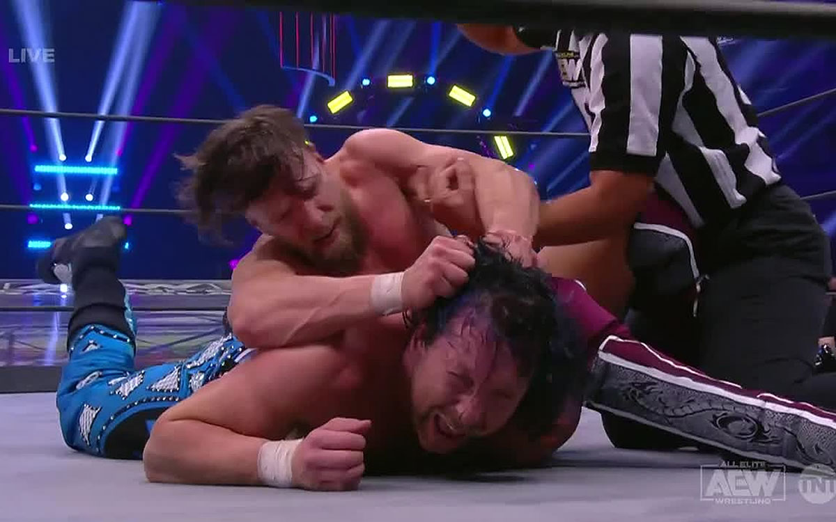 Resultados aew hoy bryan danielson vs kenny omega fue un cl sico
