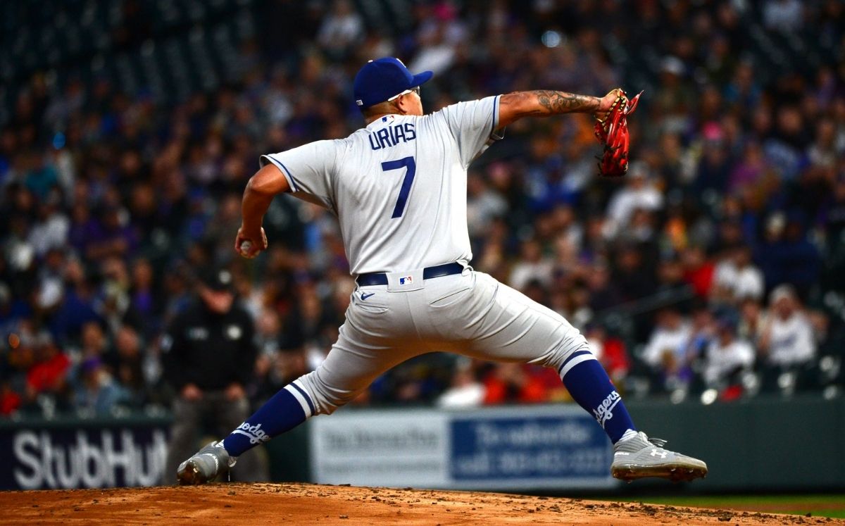 Julio Urías está invicto desde finales de junio con marca de 9-0. (@MLB_Mexico)
