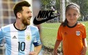 Messi ha inspirado a la pequeña Felicitas Flores.