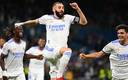 El primer tiempo del Real Madrid vs Mallorca se marcaron cuatro goles (AFP)