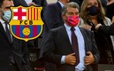 Laporta solo elevó la tensión con su DT. FOTO: AFP.