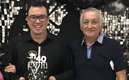 El comediante compartió imágenes con su padre | Twitter @franco_esca