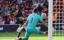 Raúl Jiménez se reencontró con el gol con Wolves (Reuters)