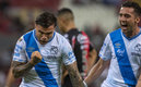 Christian Tabó marcó el tanto del Puebla. (Foto: Mexsport)