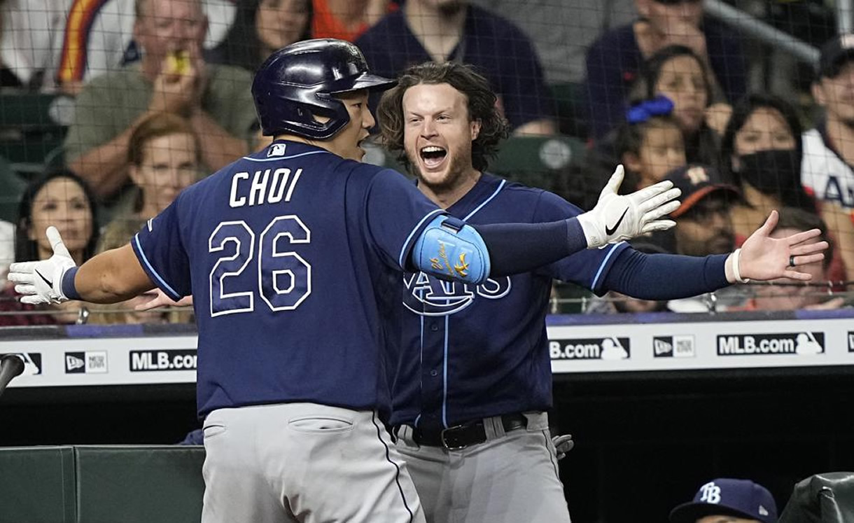 Rays asegura #1 de la Liga Americana tras vencer a los Astros