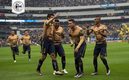 Ismael Sosa festeja el gol ante América en el Apertura 2015. (FOTO: Mexsport)