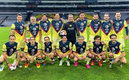 Exfiguras de Pumas portaron el uniforme azulcrema | Especial