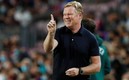 Koeman sabe que su futuro es incierto en el club catalán. FOTO: Reuters.