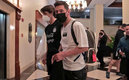 Messi a su llegada.