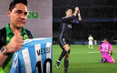 Moises Muñoz tiene las playeras de Messi y Cristiano. (Fotos: Mexsport y Twitter)