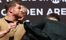 El Canelo tuvo un altercado con Plant hace unos días. FOTO: AFP.