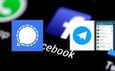 Tras la caída de Whats y FB, los usuarios ya buscan otras alternativas. Foto principal: Reuters