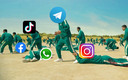 Telegram y TikTok sufrieron fallas tras la caída de WhatsApp, Facebook e Instagram. (Foto: MT)