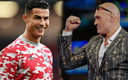 Tyson Fury cree que es la única gran estrella de Manchester, aún sobre Cristiano. (AFP / @Tyson_Fury)